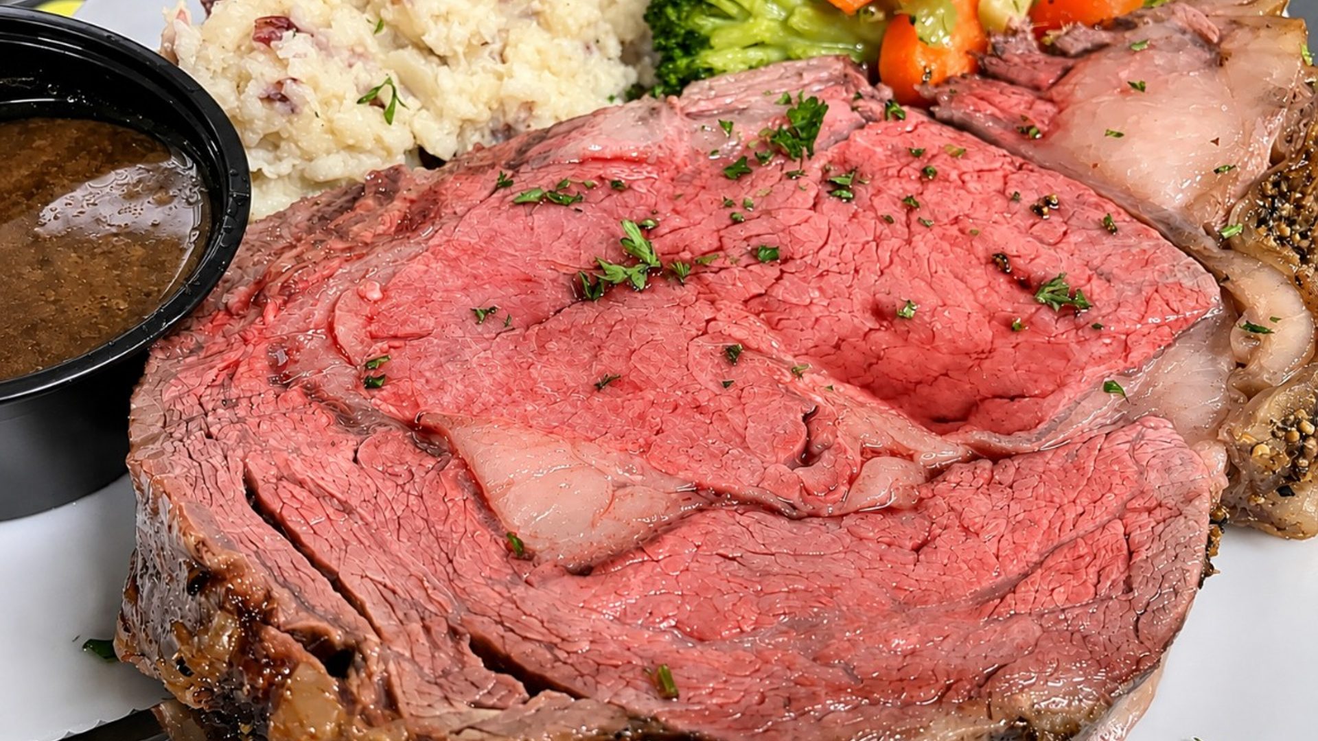 Oven Roasted Prime Rib Au Jus- Thursdays, Fridays and Saturdays